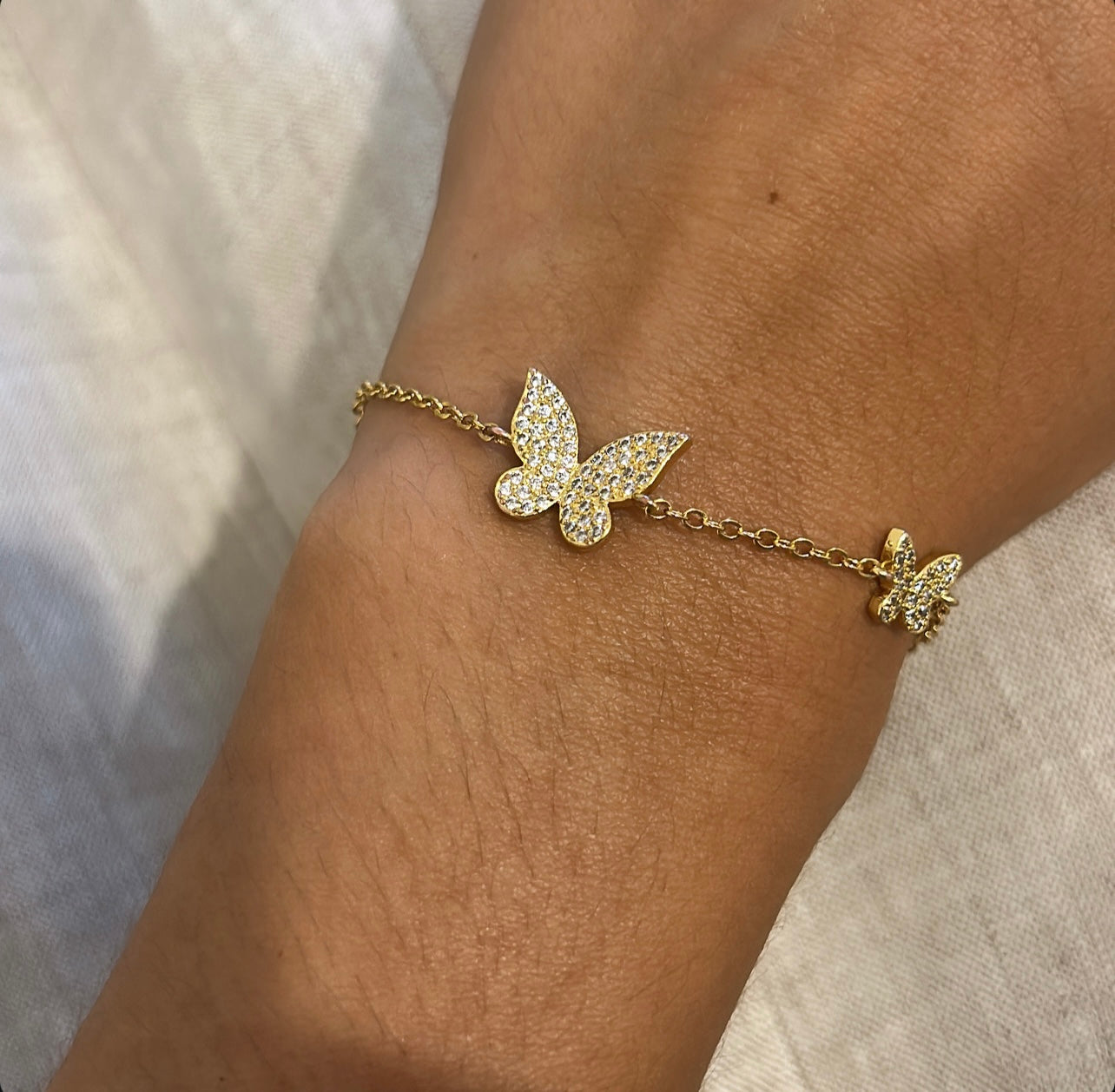 Bracelet papillon