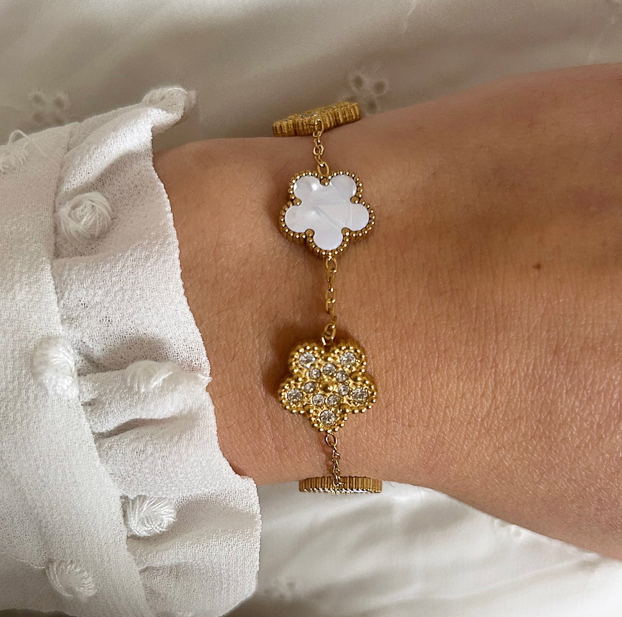 Bracelet fleur